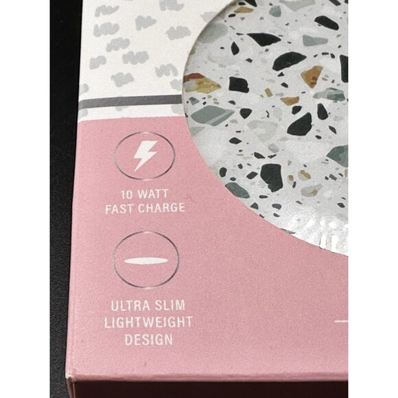 Hang Accessories Ultra Slim Wireless Charging Pad New Box Damage iPhone Android - Picture 3 of 11